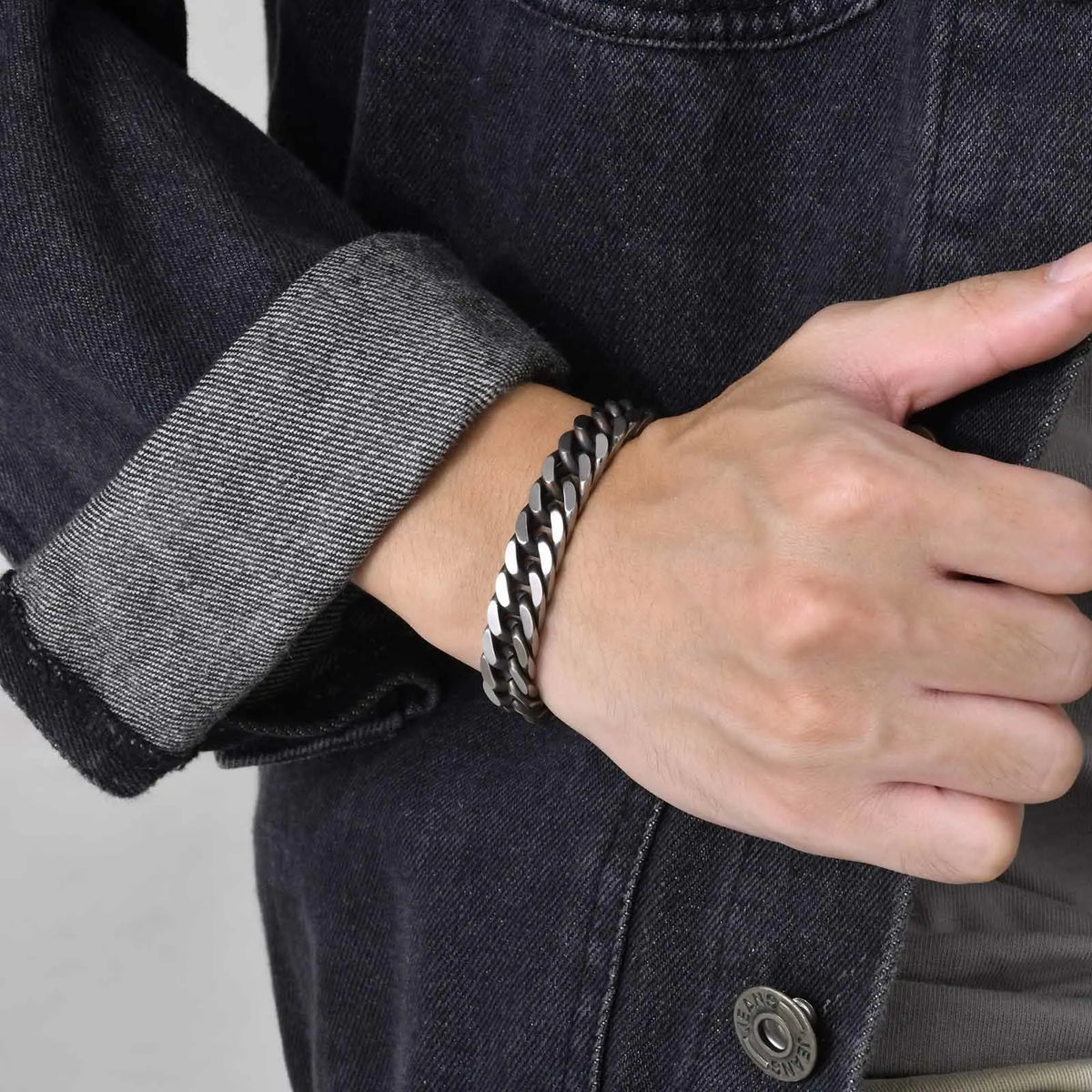 Pulseira Masculina Vnox Aço - Hoombridade